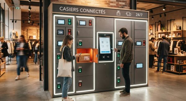 Les avantages des casiers connectés pour les commerces modernes