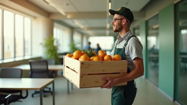 Livraison de corbeille de fruits en entreprise : offrez des moments santé et bien-être